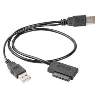Переходник USB 2.0 to Slimline SATA 13 pin Cablexpert (A-USATA-01) Переходник USB 2.0 to Slimline SATA 13 pin Cablexpert (A-USATA-01)