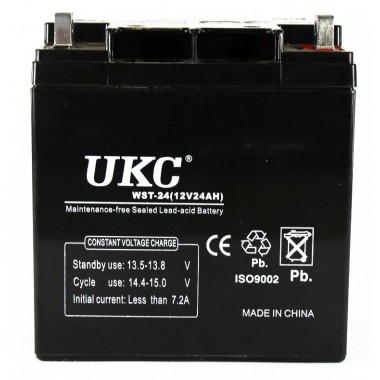 Акумулятор UKC WST-24 12V 24Ah