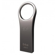 USB флеш накопитель Silicon Power 64GB Jewel J80 Titanium USB 3.0 (SP064GBUF3J80V1T)