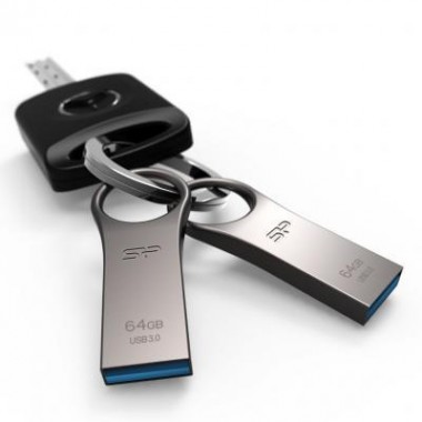 USB флеш накопитель Silicon Power 64GB Jewel J80 Titanium USB 3.0 (SP064GBUF3J80V1T)