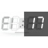 Светодиодные цифровые часы в виде цифр White clock Светодиодные цифровые часы в виде цифр White clock