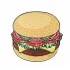 Пляжный коврик Hamburger 143см