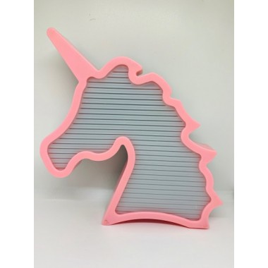 Ночник светильник Единорог с буквами 142шт Light up message board