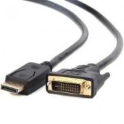 Кабель мультимедийный DisplayPort M to DVI M 1.0m 24+1pin Cablexpert (CC-DPM-DVIM-1M)