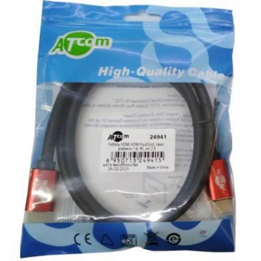 Кабель мультимедийный HDMI M to HDMI M 15.0m V2.0 Atcom (24915)