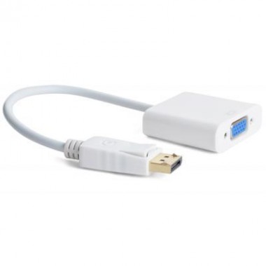 Переходник DisplayPort to VGA Cablexpert (A-DPM-VGAF-02-W) Переходник DisplayPort to VGA Cablexpert (A-DPM-VGAF-02-W)