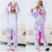 Пижама кигуруми Единорог (в звездочку) S 140 - 150 см