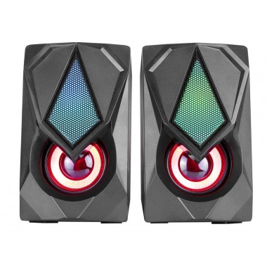 Колонки комп'ютерні XTRIKE ME RGB Backlight SK-402, чорні