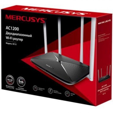 Маршрутизатор Mercusys AC12 Маршрутизатор Mercusys AC12