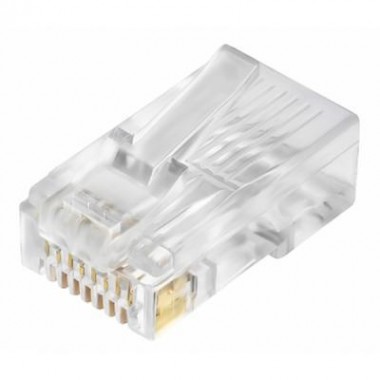 Коннектор RJ45 cat.6 UTP 8P8C, 100 шт Merlion (17265) Коннектор RJ45 cat.6 UTP 8P8C, 100 шт Merlion (17265)