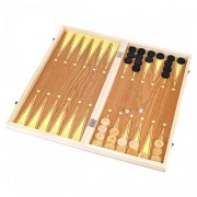 Настольная игра 3в1 шахматы, шашки, нарды, 39x39см, дерево
