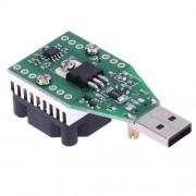 USB нагрузка с охлаждением 15Вт, нагрузочный резистор для тестера