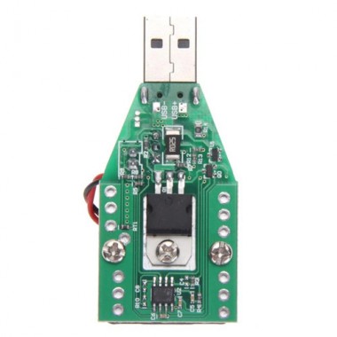 USB нагрузка с охлаждением 15Вт, нагрузочный резистор для тестера USB нагрузка с охлаждением 15Вт, нагрузочный резистор для тестера
