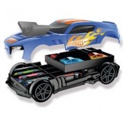 Игровой набор Hot Wheels Гоночный автомобиль-гараж 2 в 1 (HWCC15)