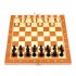 Настольная игра 3в1 шахматы, шашки, нарды, 34x34см, дерево