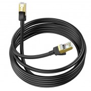 Кабель мережі HOCO LAN RJ45 Level copper gigabit ethernet cable US02, 5 м, чорний