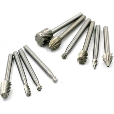 Набір з 20 брфрез кульок по дереву для гравера Dremel, HS сталь