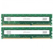 Модуль памяти для компьютера DDR3 16GB (2x8GB) 1600 MHz Silver Peewee eXceleram (E30166A)