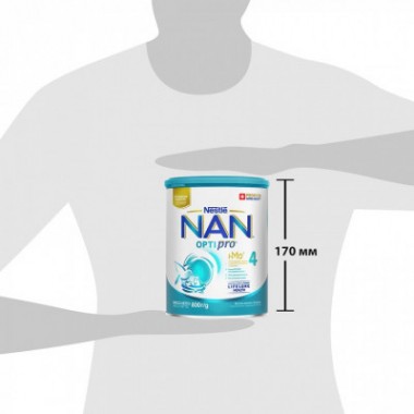 Детская смесь Nestle NAN 4 Optipro 2'FL от 18 мес. 800 г (7613034698926)