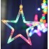Гірлянда штора STAR CURTAIN MULTI 7753 Зірки, різнокольорова