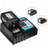 Устройство для быстрой зарядки Li-ion аккумуляторов 14.4-18В Makita, DC18RC