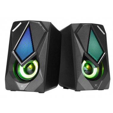 Колонки комп'ютерні XTRIKE ME RGB Backlight SK-402, чорні