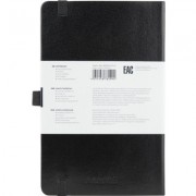 Книга записная Axent Partner, 125x195 мм, 96 листов, точка, черная (8306-01-A)