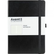 Книга записная Axent Partner Prime 145х210 мм A5 96 листов клетка Черный (8305-01-A)