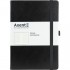 Книга записная Axent Partner Prime 145х210 мм A5 96 листов клетка Черный (8305-01-A)