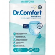 Подгузники для взрослых Dr.Comfort Трусики Large 100-150 см 30 шт (8680131205615)