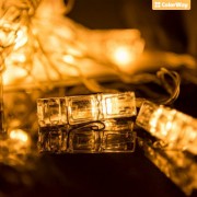 Гирлянда ColorWay Светодиодная с прищепками для фото 20 LED/3M USB (CW-LCP-20L30BU)
