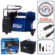 Компрессор VITOL K-52 150psi/15Amp/40л/автостоп/прикуриватель