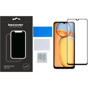 Стекло защитное BeCover Xiaomi Redmi 13C / Poco C65 Black (710491)