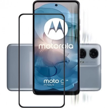 Стекло защитное BeCover Motorola Moto G24/G24 Power Black (710716) Стекло защитное BeCover Motorola Moto G24/G24 Power Black (710716)