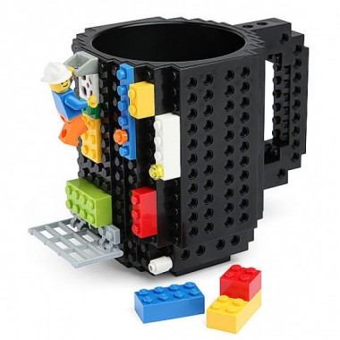 Кружка Lego брендовая 350мл Black Кружка Lego брендовая 350мл Black