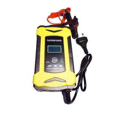 Зарядний пристрій для автоакумуляторів Battery Charger 8446 6A 12V, жовтий