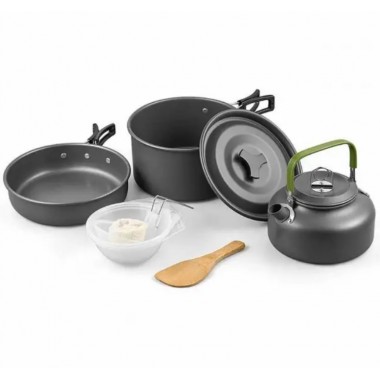 Набір туристичної посуду Cooking Set DS-308 8148