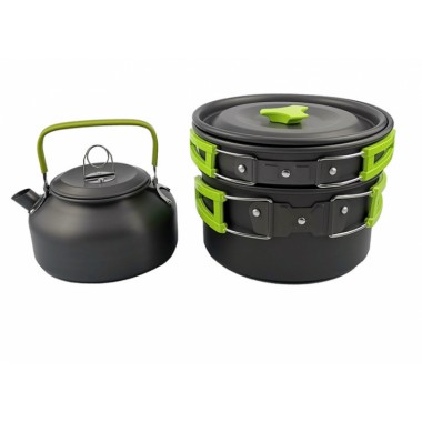 Набір туристичної посуду Cooking Set DS-308 8148