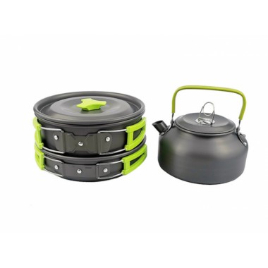Набір туристичної посуду Cooking Set DS-308 8148