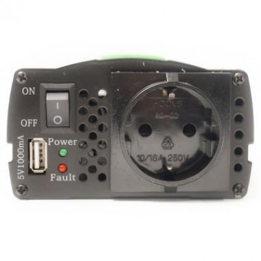 Автомобильный инвертор 24V/220V 300W, USB 5V 1A, HYM300-242 PowerPlant (KD00MS0002) Автомобильный инвертор 24V/220V 300W, USB 5V 1A, HYM300-242 PowerPlant (KD00MS0002)