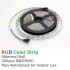 Світлодіодна стрічка SMD 5050 RGB 5м з пультом і блоком живлення MHZ