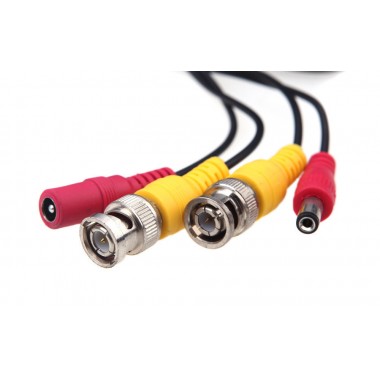 Кабель CCTV для відеоспостереження BNC+DC MHZ 20 м