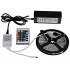 Світлодіодна стрічка SMD 5050 RGB 5м з пультом і блоком живлення MHZ