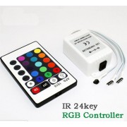 Світлодіодна стрічка SMD 5050 RGB 5м з пультом і блоком живлення MHZ