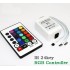 Світлодіодна стрічка SMD 5050 RGB 5м з пультом і блоком живлення MHZ
