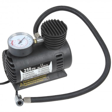 Автомобільний компресор 250PSI 10-12Amp 25л Ji030