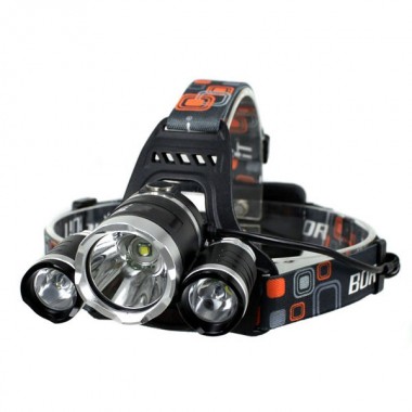 Ліхтар налобний MHZ 3 Led RJ 3000 T6