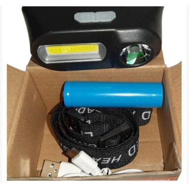 Ліхтар налобний BL-1804A COB XPE