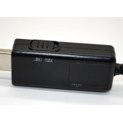 USB 5V to DC 9V 12V 5.5x2.1 кабель питания