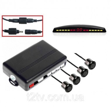 Парктроник TIGER PS-43 4 дат SLIM Black d=18,8mm Парктроник TIGER PS-43 4 дат SLIM Black d=18,8mm